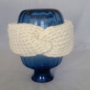 Ivory Warm&Cozy Knitted Knot Headband